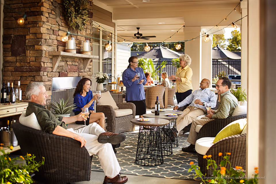 Photo of The Courtyards at O'Kelly Chapel, an Epcon Community